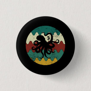 Oktopus Retro Button