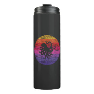 Oktopus Retro Thermosbecher