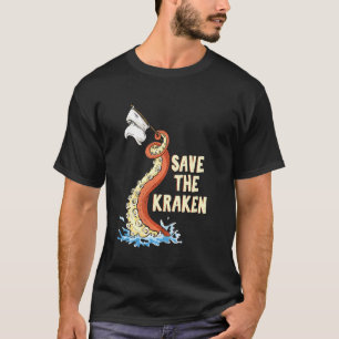Oktopus Rettete den Kraken T-Shirt