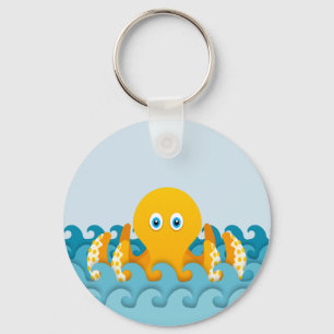 Oktopus Schlüsselanhänger