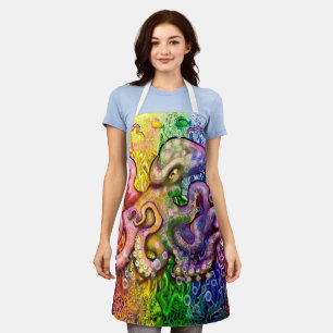 Oktopus Schürze