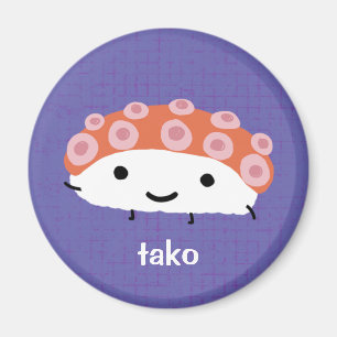 Oktopus-Sushi (Tako) Magnet