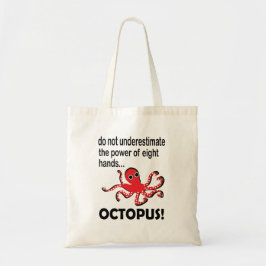 Oktopus-Süße Tier Funny Octopus Tragetasche