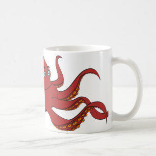 Oktopus Tasse