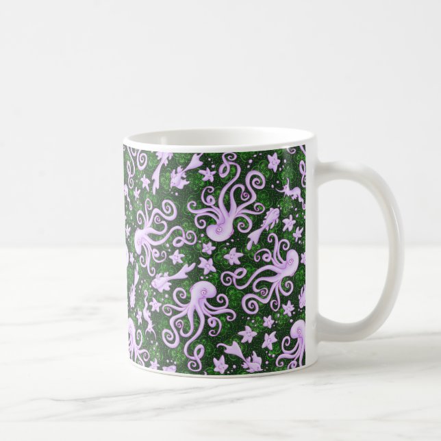 Oktopus-Tasse Kaffeetasse (Rechts)