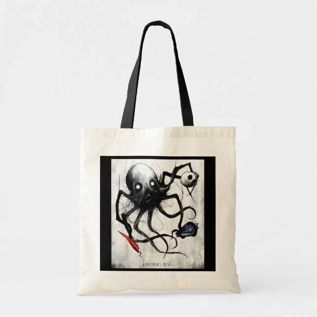 Oktopus-Tragetasche - Natürlich Tragetasche (Vorne)
