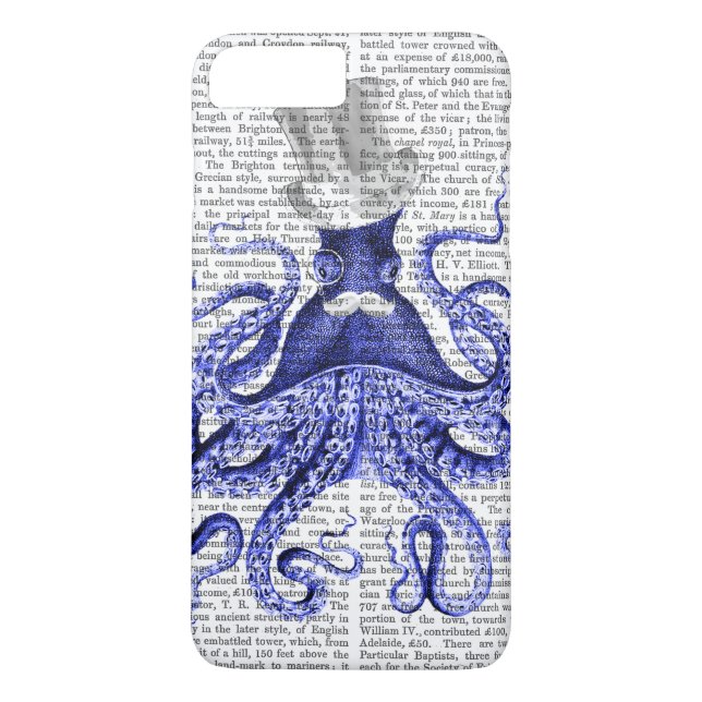 Oktopus über Stadt Case-Mate iPhone Hülle (Rückseite)