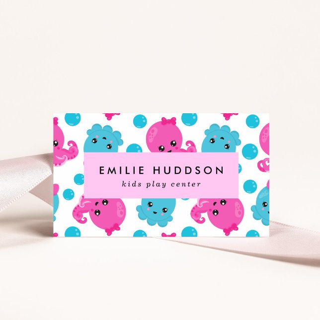 Oktopusmuster, Kinderspielzentrum, Aktivitätszentr Visitenkarte (Von Creator hochgeladen)