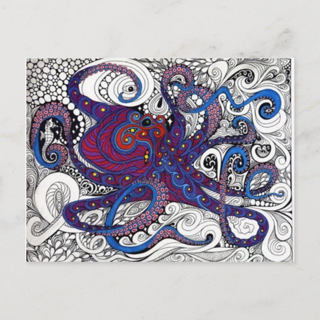 Oktpus! Postkarte (Vorderseite)