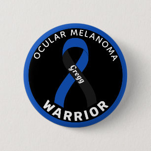 Okulare Melanom Warrior Ribbon Black Button