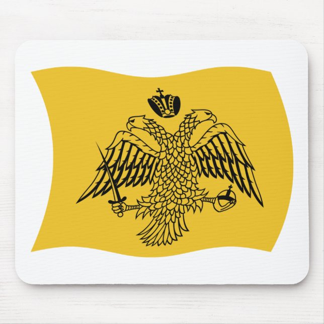 Ökumenisches Patriarchatsflagge Mauspad (Vorne)