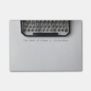 Ol arbeitete Schreibmaschine kundenspezifische Post-it Klebezettel