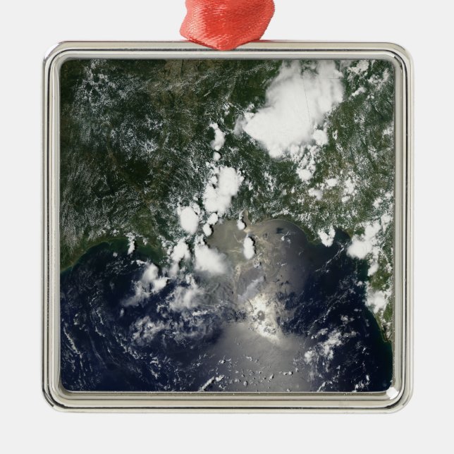 Öl breitet sich nordöstlich aus ornament aus metall (Vorne)