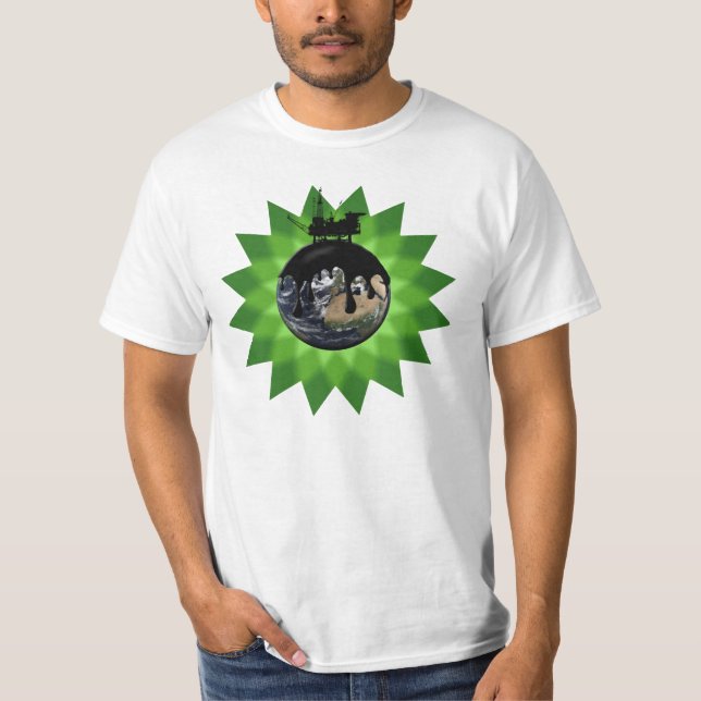 Öl-Fleck-Shirt T-Shirt (Vorderseite)