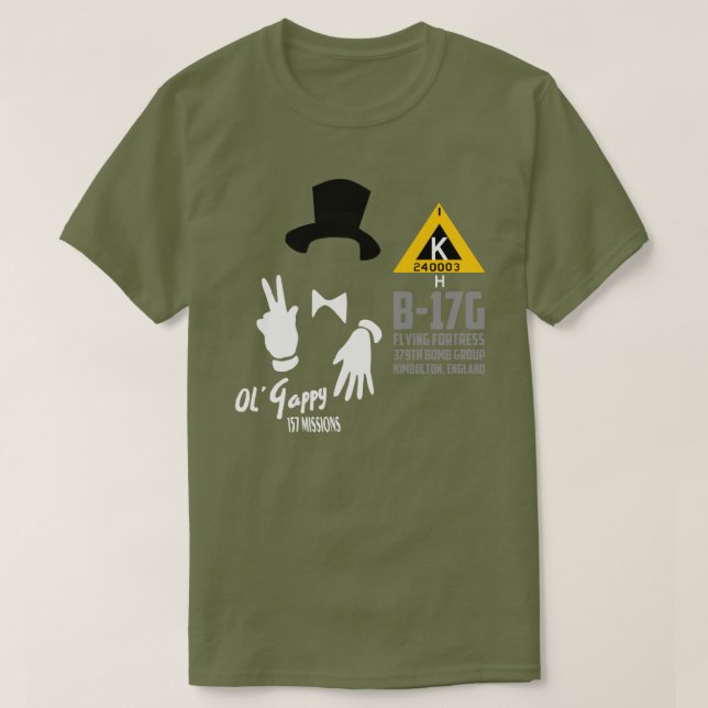 Ol' Gappy B-17 T - Shirt (Design vorne)
