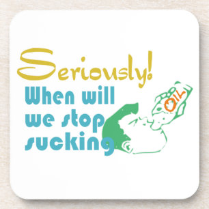 Öl-Gas-Spaß Korken-Untersetzer Untersetzer