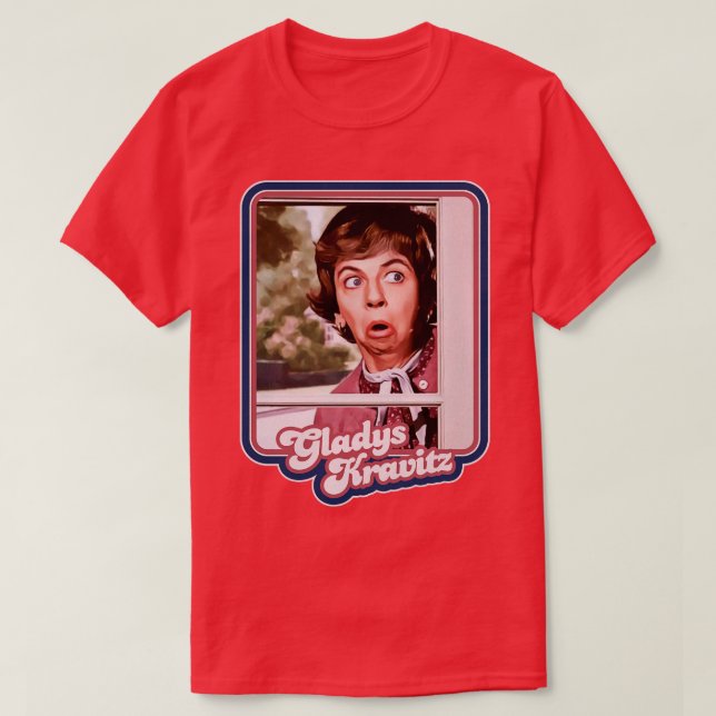Ol Nosy Frau Gladys Kravitz T-Shirt (Design vorne)
