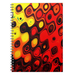 Öl Pastellfarben zeichnend. Abstrakter Farbhinterg Notizblock