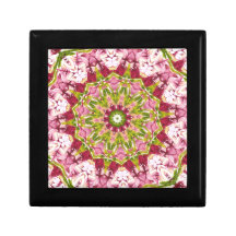 Ola Boos Tile Box Rosa & Grün Kaleidescope