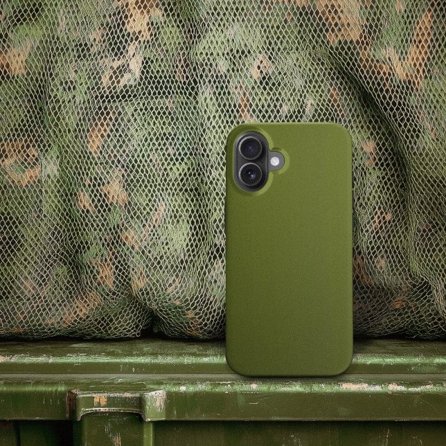 Ölabkommen der Militärarmee Case-Mate iPhone Hülle (Military Army Olive Green Matching Case-Mate iPhone Case)