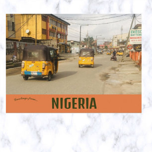 Oladosu St Ikeja Nigeria Postkarte