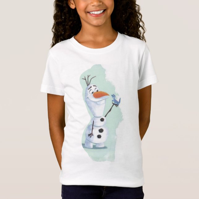 Olaf und ein kleiner Freund T-Shirt (Vorderseite)
