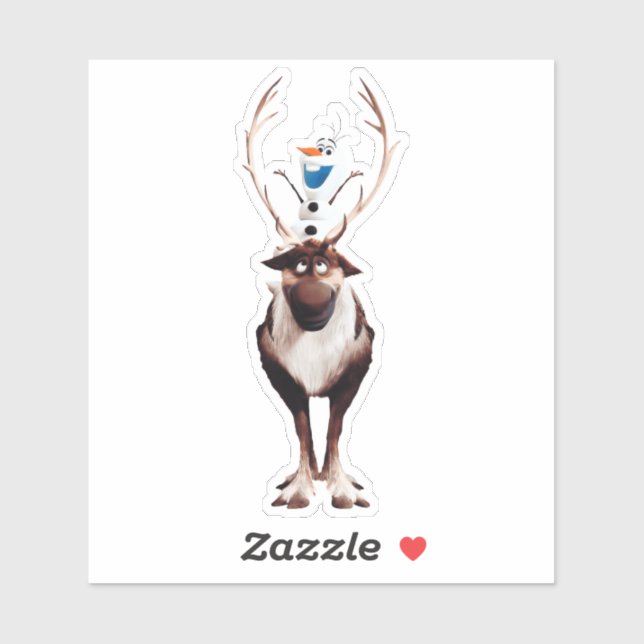 Olaf und Sven Aufkleber (Blatt)