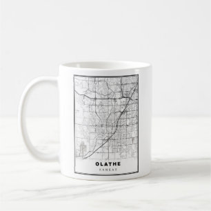 Olathe Karte Kaffeetasse