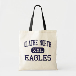 Olathe Nord- Eagles - hohes - Olathe Kansas Tragetasche