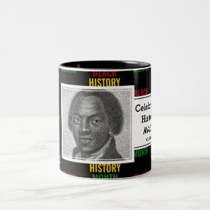 OLAUDAH EQUIANO der wirkliche   Black History Mont Zweifarbige Tasse