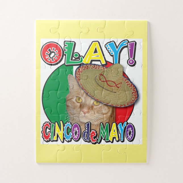 Olay! Cinco DeMayo Puzzle (Vertikal)