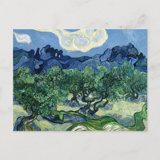 Ölbäume von Vincent van Gogh  Postkarte (Vorderseite)