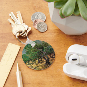 Ölbaumhain von Vincent van Gogh Schlüsselanhänger