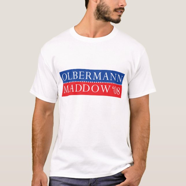 Olbermann Maddow T - Shirt (Vorderseite)