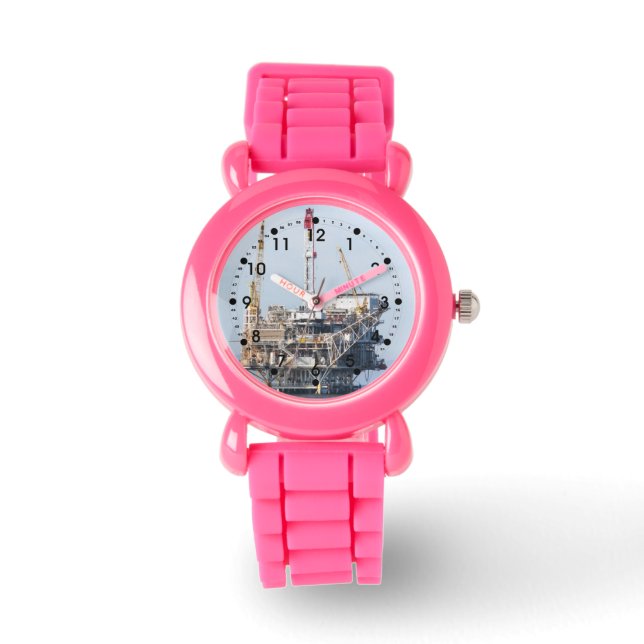 Ölbohrer Armbanduhr (Vorderseite)