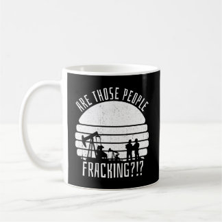 Ölbohrinfracking Kaffeetasse