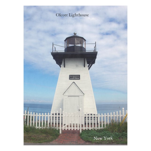 Olcott Lighthouse Tablecloth Tischdecke (Vorderseite)