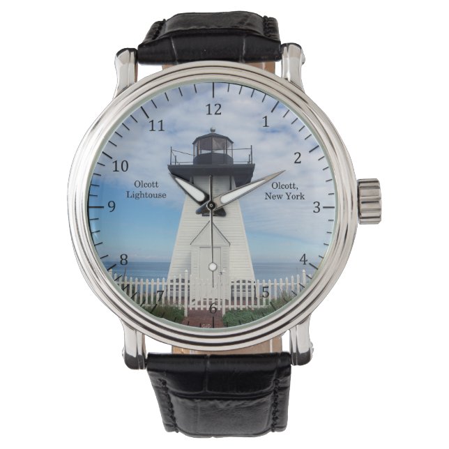 Olcott Lighthouse watch Armbanduhr (Vorderseite)