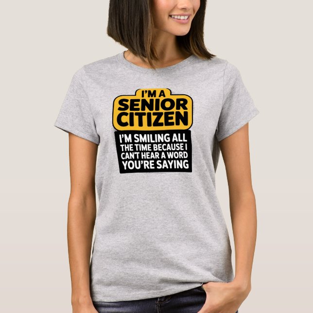 Old Age Spaß Unisex T - Shirt (Vorderseite)