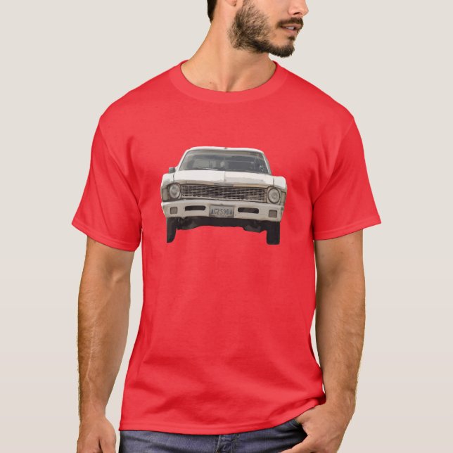 old american car chevy nova funny T-Shirt (Vorderseite)