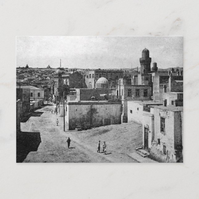 Old Baku - Icheri Sheher view Postkarte (Vorderseite)