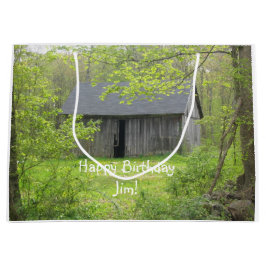Old Barn Birthday Große Geschenktüte