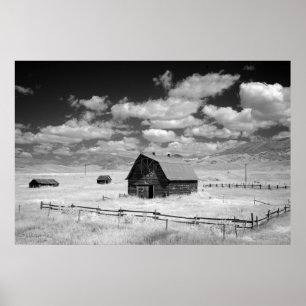 Old Barn Poster