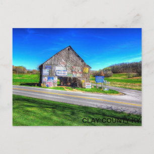 OLD BARN POSTKARTE