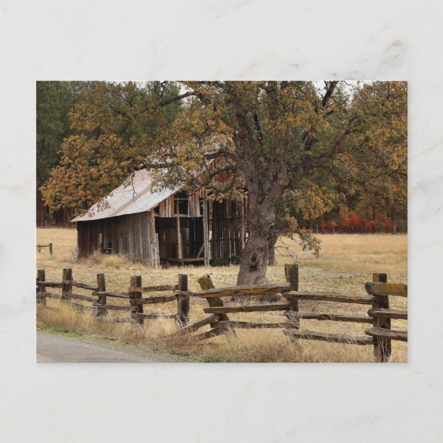 OLD BARN POSTKARTE (Vorderseite)