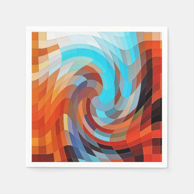 OLD BARN SERVIETTE (Vorderseite)