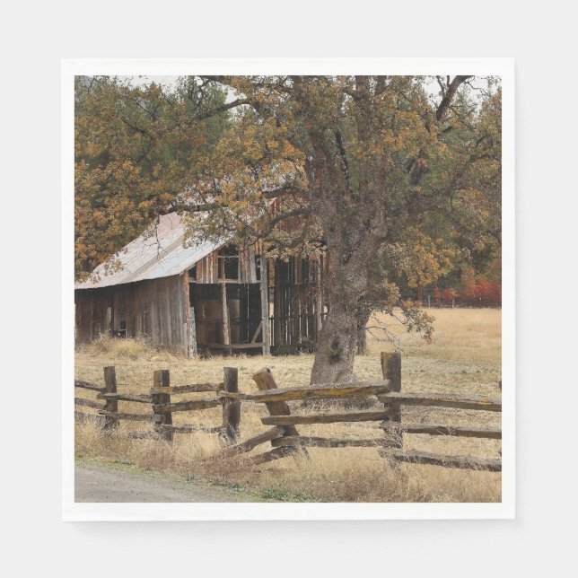 OLD BARN SERVIETTE (Vorderseite)