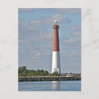 "Old Barney" Barnegat Lighthouse LBI NJ Postkarte