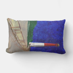 Old Barney Starry Night Lendenkissen