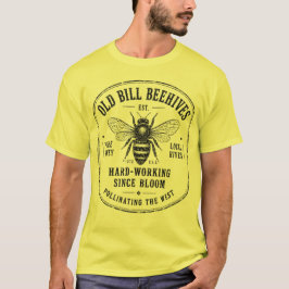 Old Bill Bienenstöcke Hart arbeitend seit der Blüt T-Shirt